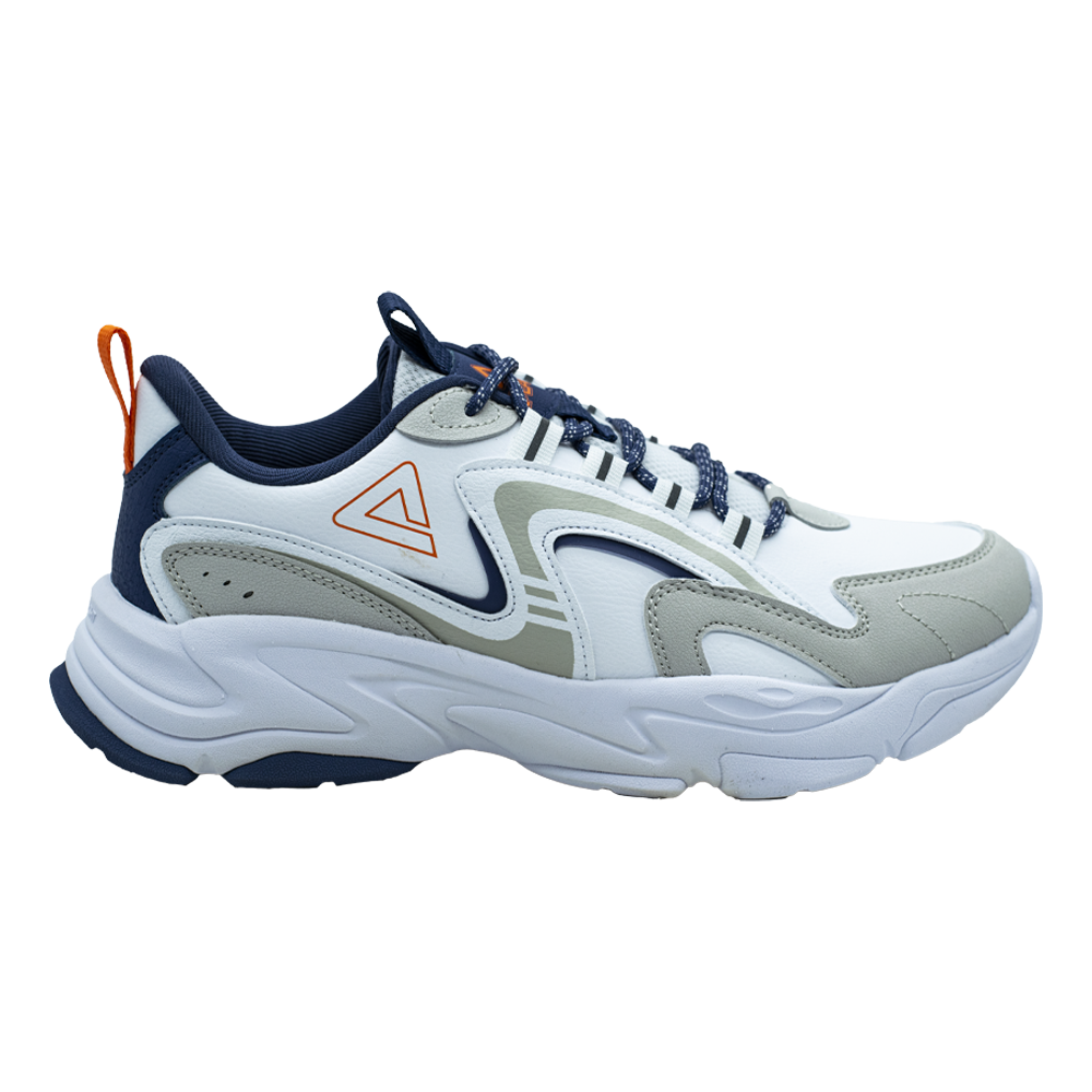 Tenis PEAK ULTRALIGHT Retro Hombre Blanco-Azul