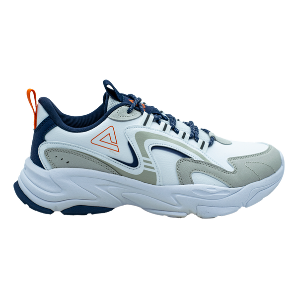 Tenis PEAK ULTRALIGHT Retro Hombre Blanco-Azul