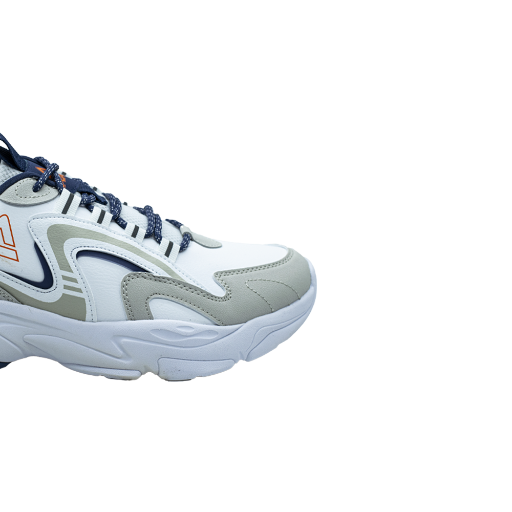 Tenis PEAK ULTRALIGHT Retro Hombre Blanco-Azul