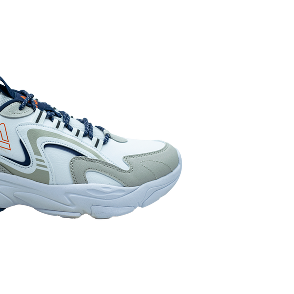 Tenis PEAK ULTRALIGHT Retro Hombre Blanco-Azul