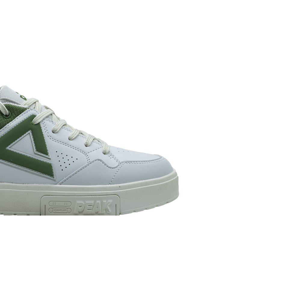 Tenis PEAK ULTRALIGHT Hombre Blanco Verde