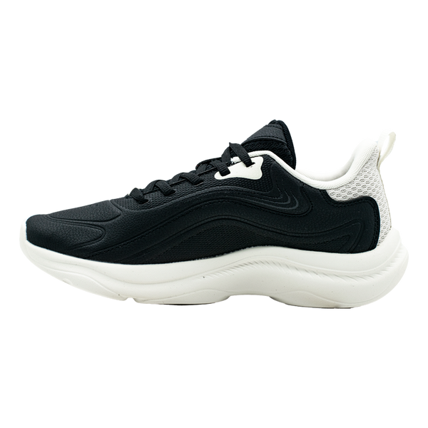 Tenis Jogging PEAK Mujer Negro-Blanco