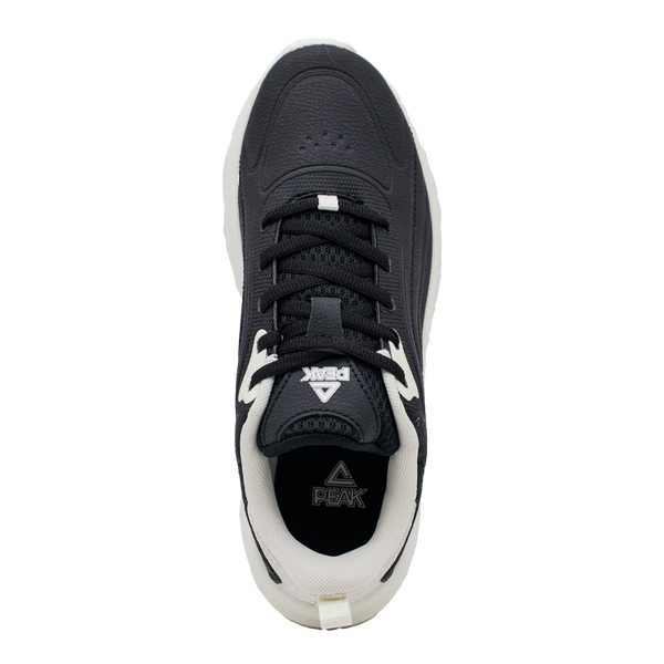 Tenis Jogging PEAK Mujer Negro-Blanco