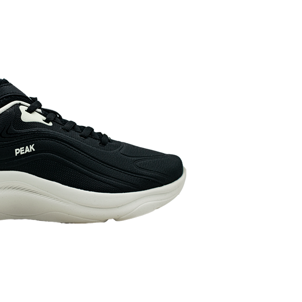 Tenis Jogging PEAK Mujer Negro-Blanco