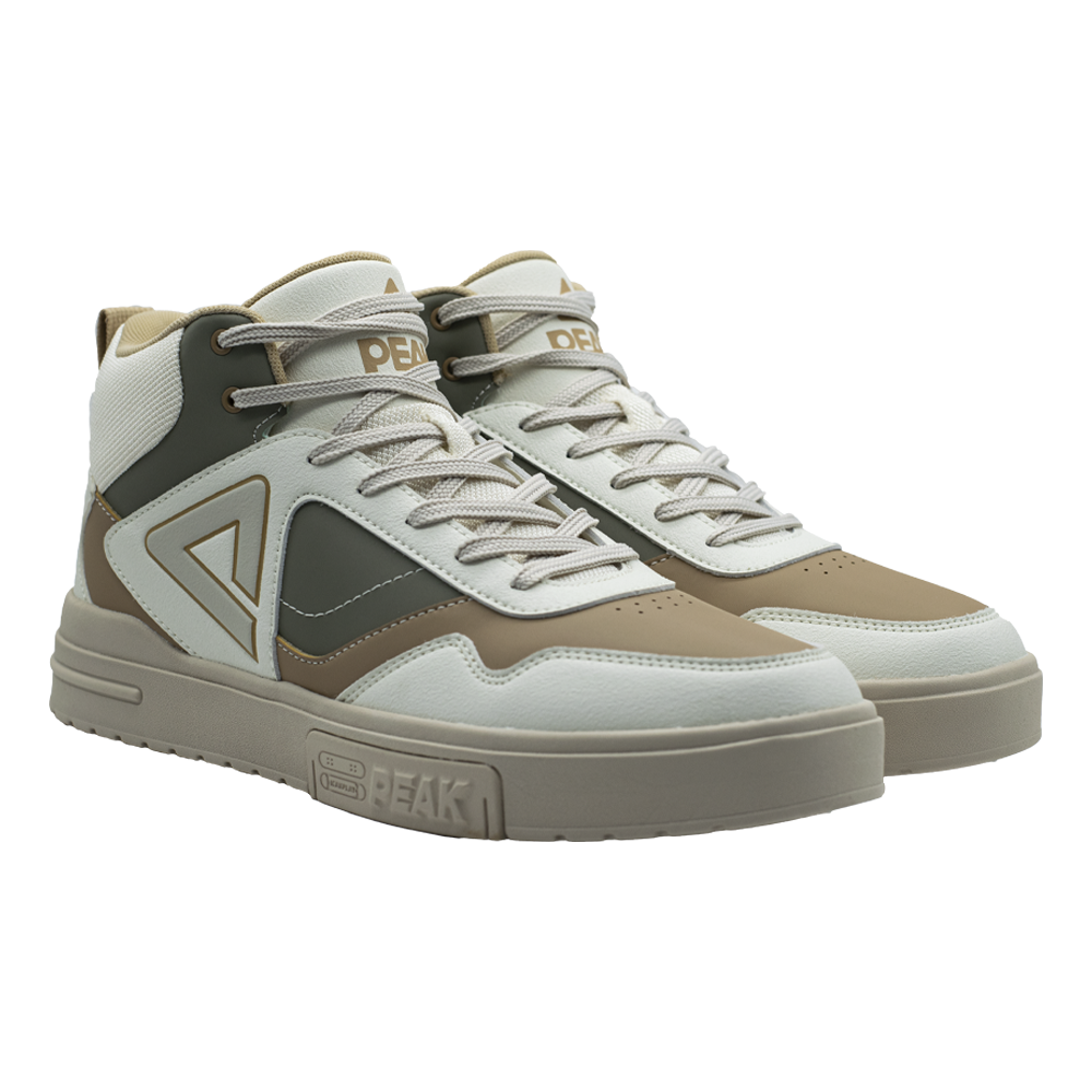 Tenis PEAK ULTRALIGHT Hombre Bota Beige Verde