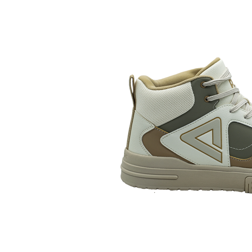 Tenis PEAK ULTRALIGHT Hombre Bota Beige Verde