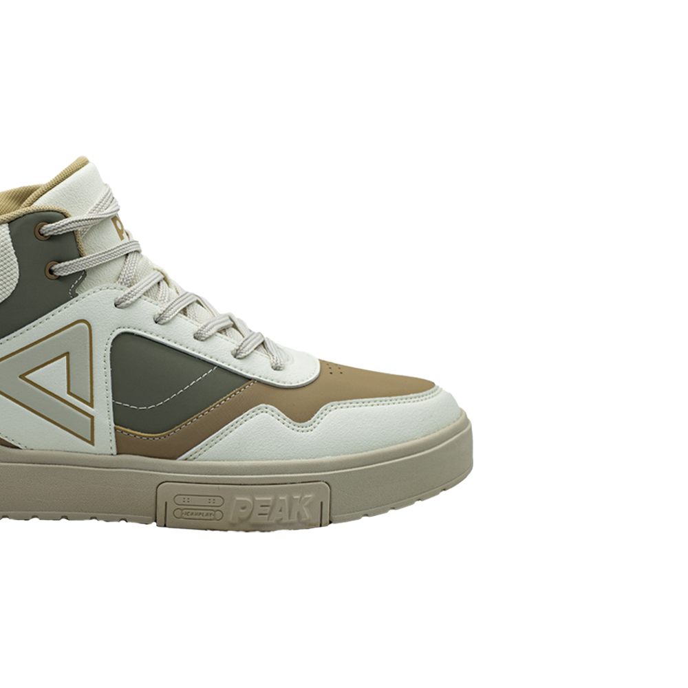 Tenis PEAK ULTRALIGHT Hombre Bota Beige Verde