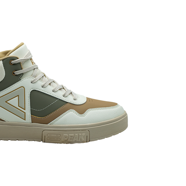 Tenis PEAK ULTRALIGHT Hombre Bota Beige Verde