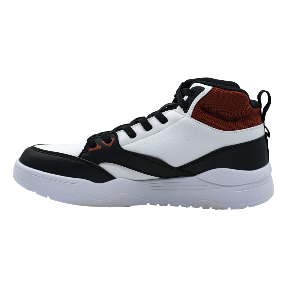 Tenis PEAK Hombre Bota Blanco Rojo